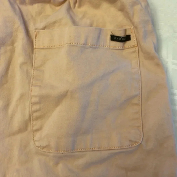 PacSun Los Angeles Pink Cotton Spandex Elastic Waist Shorts - Picture 9 of 10